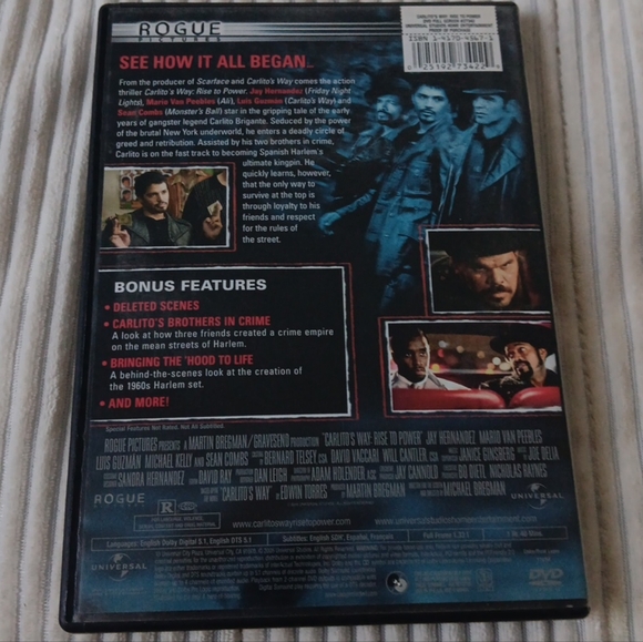 Carlito's Way: Rise to Power (Fullscreen Edition) - DVD - Picture 2 of 4